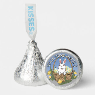 Easter Bunny Chocolate Personalized Easter Bunny Hershey®'s Kisses®