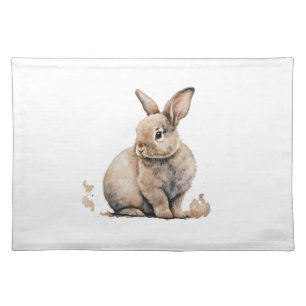 Easter Bunny        Cloth Placemat