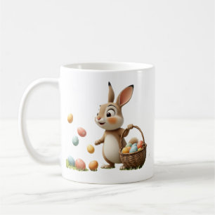 easter bunny coffee mug