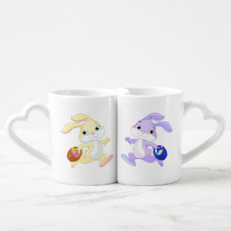 Easter Bunny Coffee Mug Set