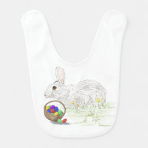 Easter Bunny Colorful Easter Basket