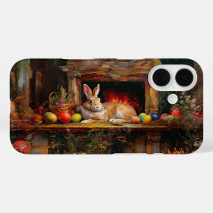 Easter Bunny Colorful Easter eggs  iPhone 16 Case