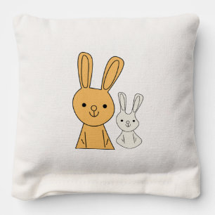 Easter Bunny Cornhole Bags