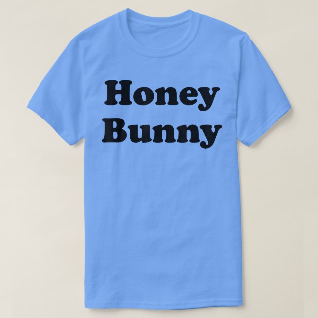 Easter Bunny Costume Adult Matching Outfits Honey  T-Shirt (Design Front)