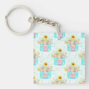 Easter Bunny Costume Keychain