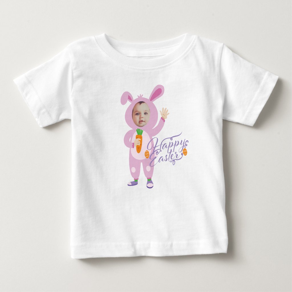 Easter Bunny Costume Trendy  Personalized Photo