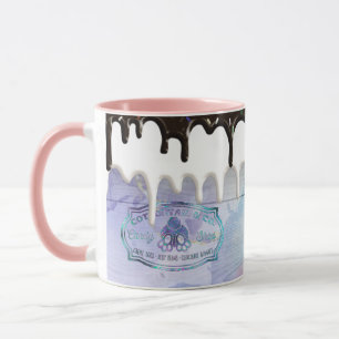 Easter Bunny Cottontail Candy Shop Sign Chocolate Mug