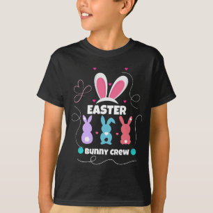 Easter Bunny Crew Boy’s T-Shirt – Fun Matching Eas