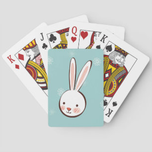 Easter Bunny Custom Playing Cards
