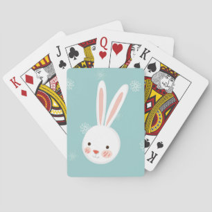 Easter Bunny Custom Playing Cards