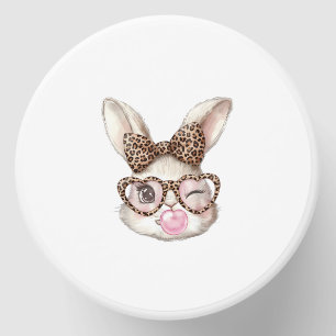 Easter Bunny Cute Glasses Leopard Bunny Rabbit Eas Mini Candle Favors