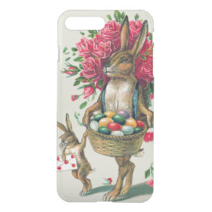 Easter Bunny Dad Child Rose Basket Egg iPhone 8 Plus/7 Plus Case