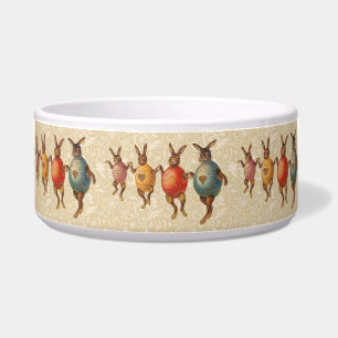Easter Bunny Dancing Eggs Bowl