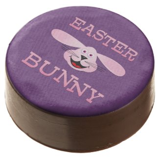 Easter Bunny Design Chocolate Covered Oreos
