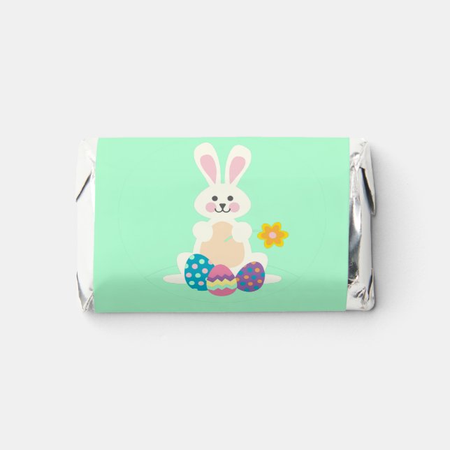 Easter Bunny Design Hershey's Miniatures (Front)