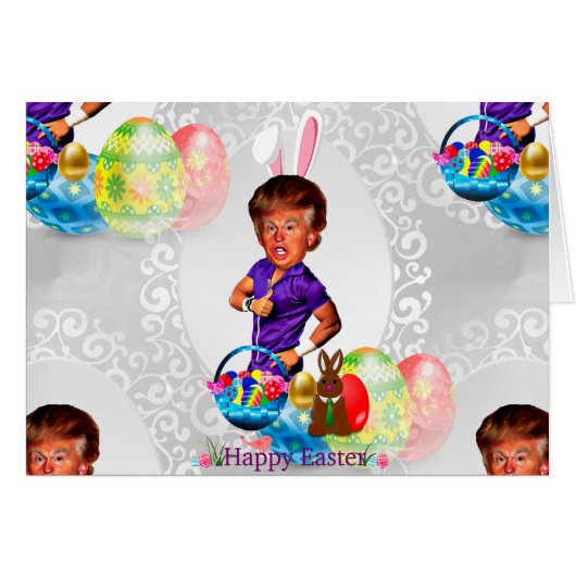 easter bunny donald trump (Front Horizontal)