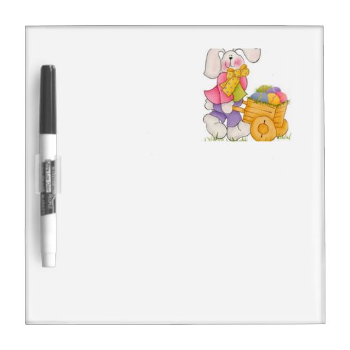 Easter bunny Dry_Erase board