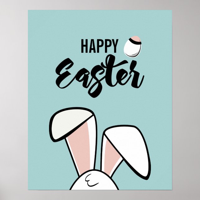 Easter Bunny Ears Poster (Front)