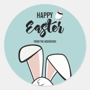 Easter Bunny Ears Sticker