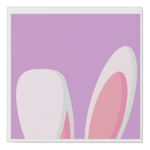 Easter Bunny ears wall art