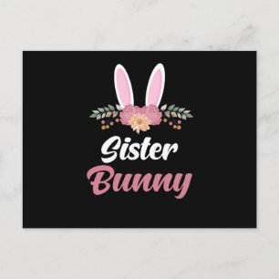 Easter Bunny Easter Bunny Sister Postcard