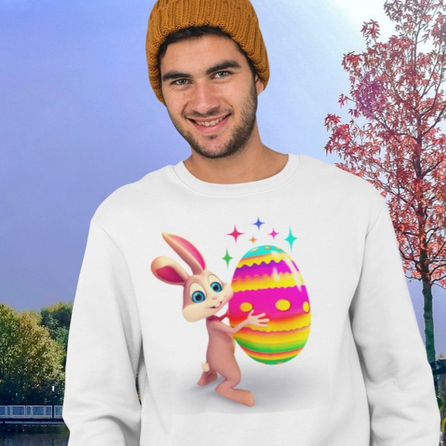 Easter Bunny Easter Egg Happy Easter Egg Hunt Cute T-Shirt (Creator Uploaded)