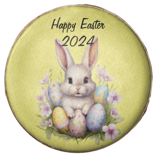 Easter Bunny  Easter Eggs Artwork Chocolate Covered Oreo