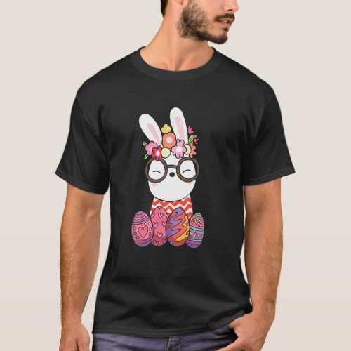 Easter Bunny Easter Eggs Easter 2020 Rabbit Spring T_Shirt
