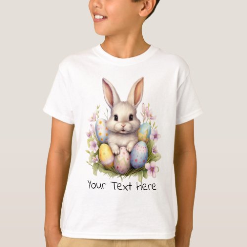 Easter Bunny  Easter Eggs  T_Shirt