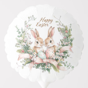 Easter Bunny, Egg, and Wreath Balloon