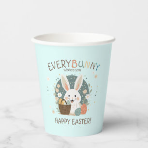 Easter Bunny Egg Basket ID1013 Paper Cups
