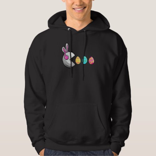 Easter Bunny Egg  Boys Girls Kids Happy Easter Day Hoodie