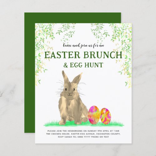 Easter Bunny Egg Hunt and Brunch