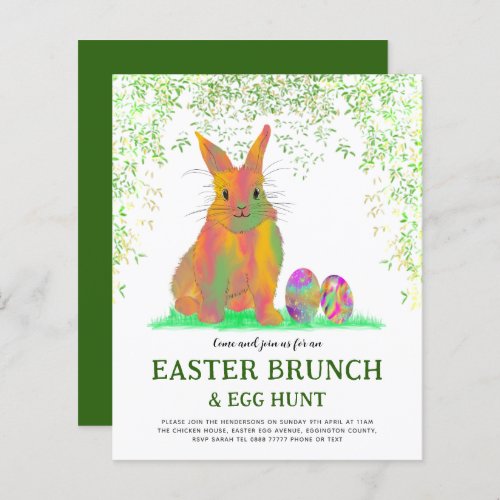 Easter Bunny Egg Hunt and Brunch Green