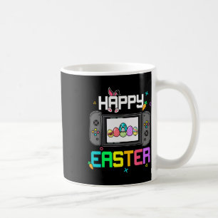 Easter Bunny Egg Hunt Gamer Kids Boys Mens Video G Coffee Mug
