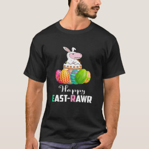 Easter Bunny Egg Kids Costume Eastrawr T Rex Dinos T-Shirt