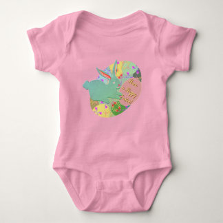 Easter Bunny Eggs T-Shirt Baby Bodysuit