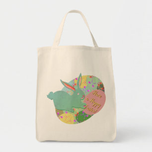 Easter Bunny Eggs Tote Bag