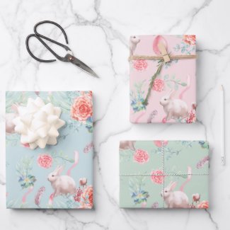 Easter Bunny Elegance Three Color