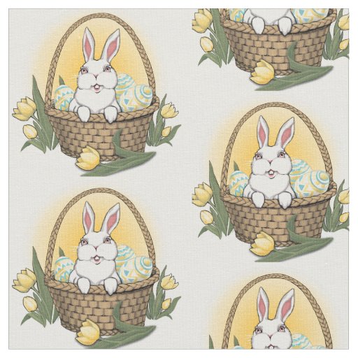 Easter Bunny Fabric Easter Fabrics Personalized