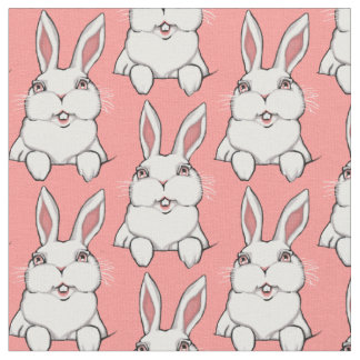 Easter Bunny Fabric Easter Fabrics Personalized