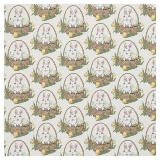 Easter Bunny Fabric Easter Fabrics Personalized