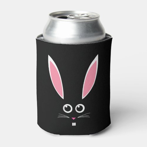 Easter Bunny Face Can Cooler