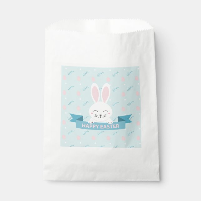Easter Bunny Favor Bag (Front)