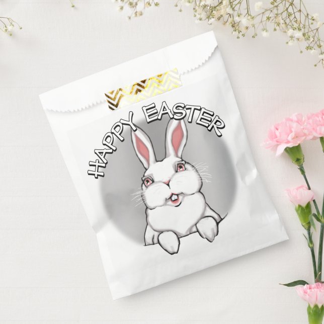 Easter Bunny Favor Bags Personalized Easter Bags (Sealed)