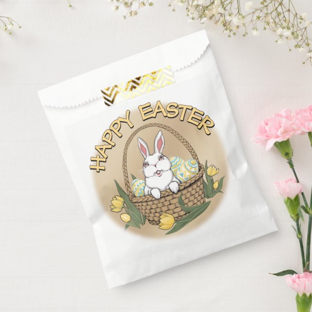 Easter Bunny Favor Bags Personalized Easter Bags (Sealed)