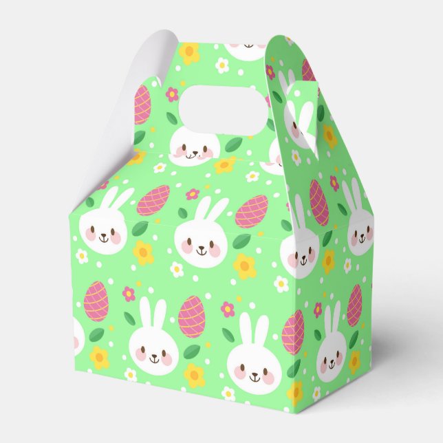 Easter Bunny Favor Boxes (Front Side)