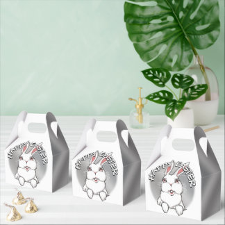 Easter Bunny Favor Boxes Custom Easter Gift Boxes