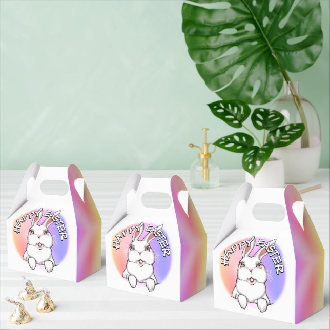 Easter Bunny Favor Boxes Custom Easter Gift Boxes (Multiple)