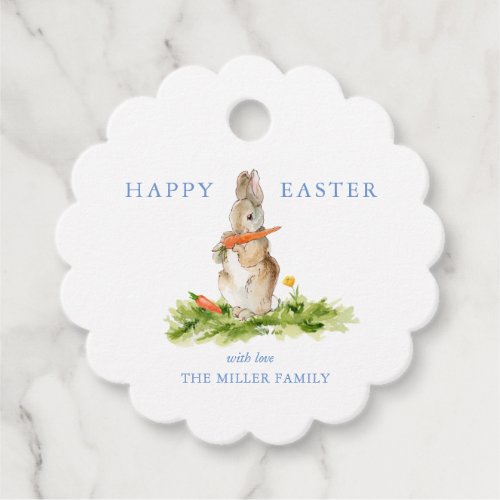  Easter bunny Favor Tags